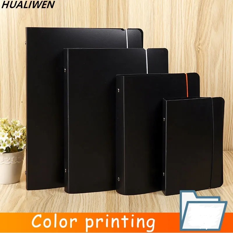 

A4 A5 A6 A7 B5 Ring Binder Notebook Scrub Loose-Leaf Business Office PP Inner Core Cover Note Book Journal Office Stationery