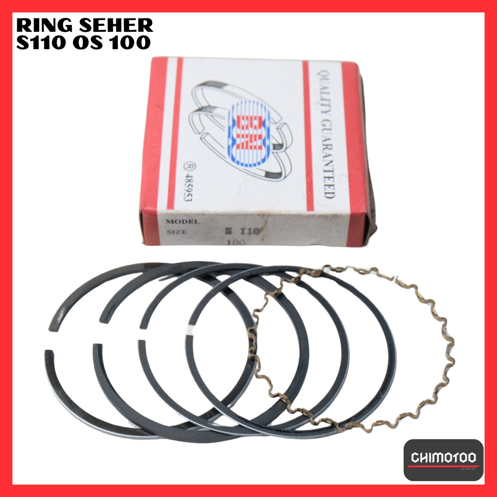 Ring Piston Seher Honda S110 S 110 Benly Os 100