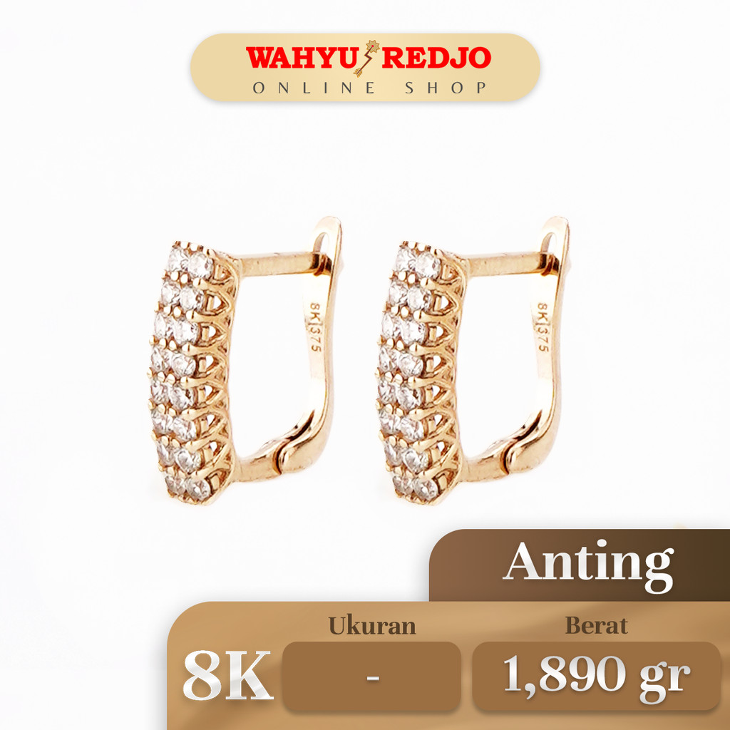 Anting-Anting Emas 8K Wahyu Redjo AN-8K-27124208