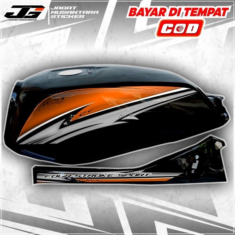 Striping Honda Terbaru, Striping GL Pro, Striping Variasi GL, striping terbaru GL, Striping std Gl, 