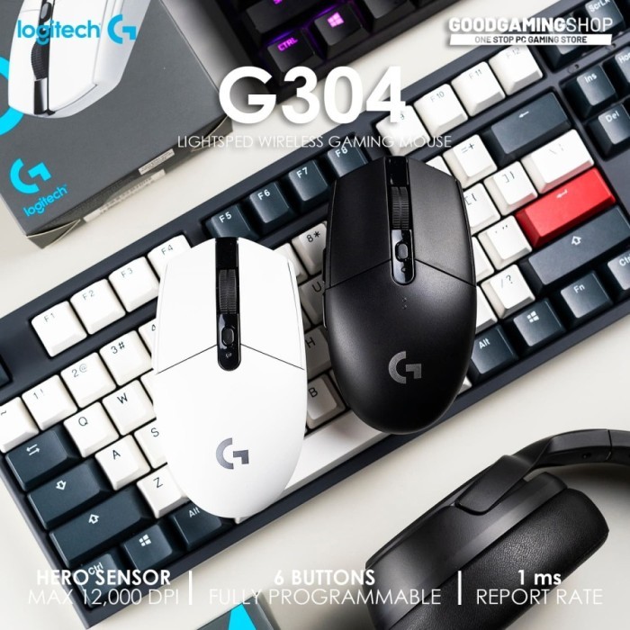 Logitech G304 -wireless gaming Mouse - Putih