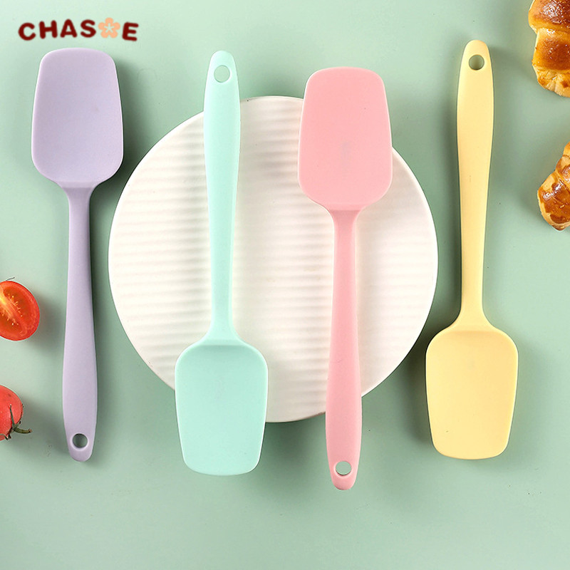 

【COD✨】Spatula Kecil - Kecil Spatula Silikon / Sekop T-sekop Silikon Terintegrasi Kecil / Spatula Dapur / CHASOE