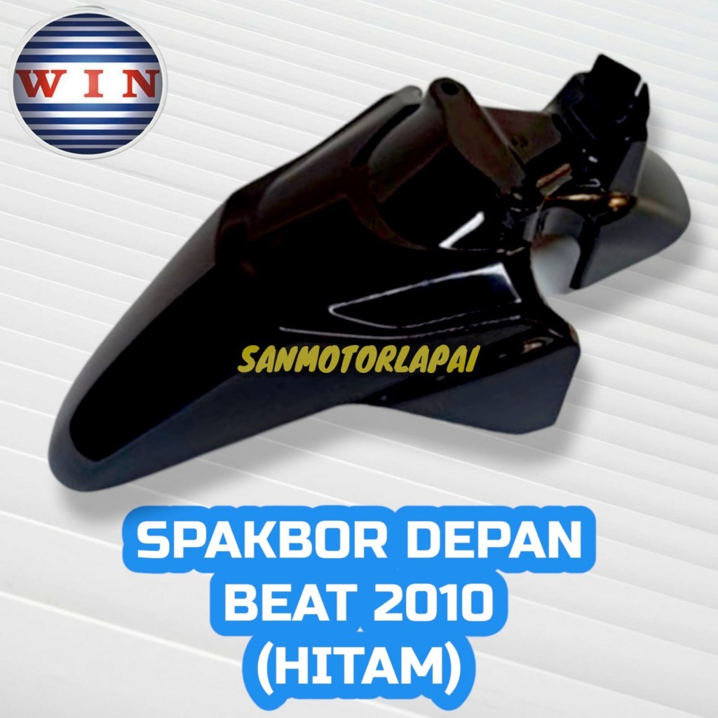 Spakbor Depan Beat 2010 Hitam