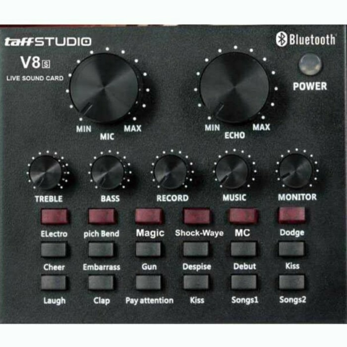 promo  -Sound Card TaffStudio V-8s Bluetooth Soundcard TaffStudio V - 8s Ori