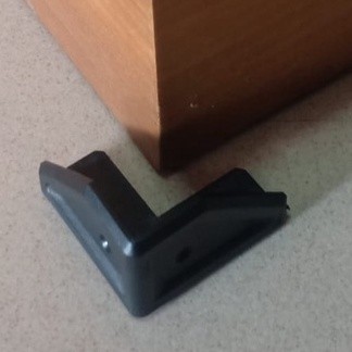 SUDUT SIKU TRAPESIUM - Siku Penyangga Plastik Box Speaker / Siku Sudutan Baut
