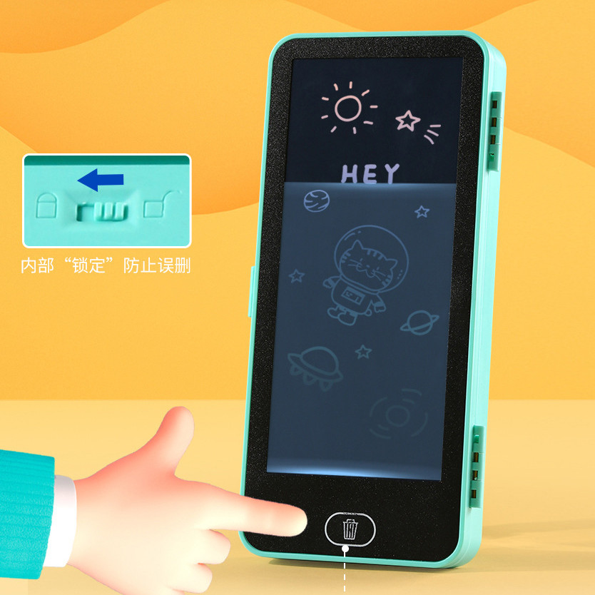 

TEMPAT PENSIL DENGAN LCD DRAWING PAD UNTUK KREATIVITAS / TEMPAT PENSIL 2IN1 DENGAN LCD WRITTING PAD