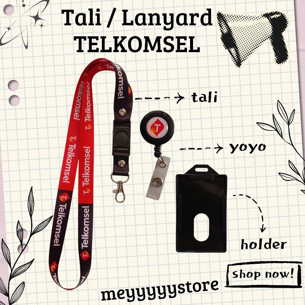 

Tali ID CARD TELKOMSEL Hitam Merah / Lanyard TELKOMSEL READY [STOCK MELIMPAH] Termurahhh Harga Grosir!