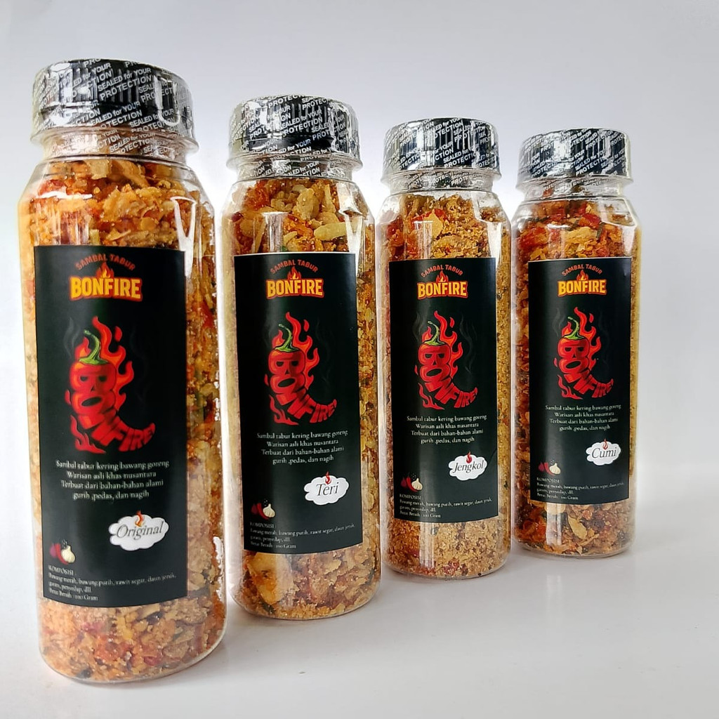 

Sambal Tabur BONFIRE Sambel Awur Daun Jeruk Sambal Instant 100g Siap Saji