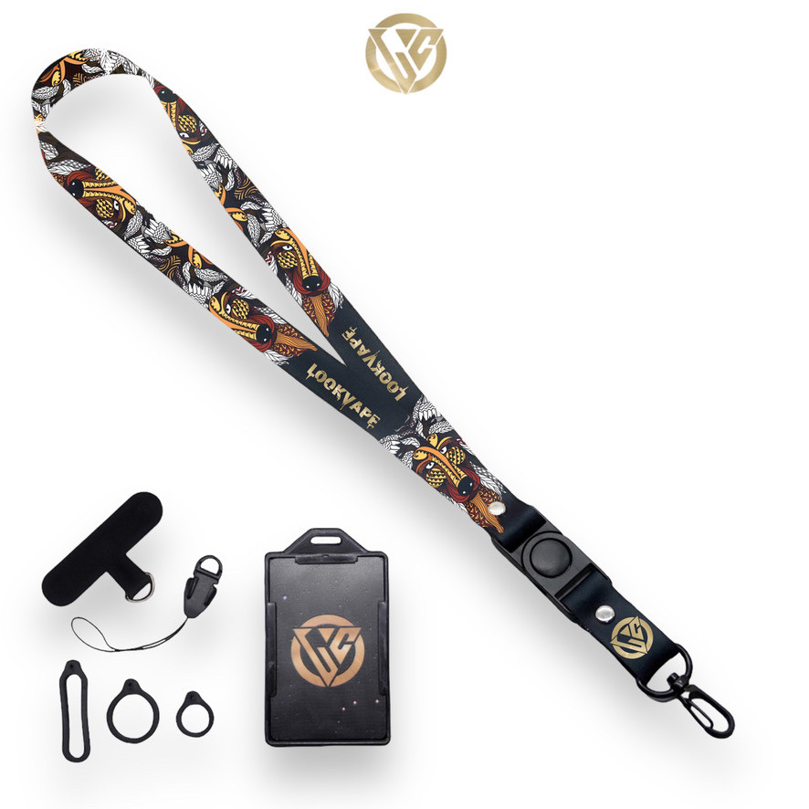 

Lanyard Craft Wolf II Series Gantungan Hp Holder Name Tag