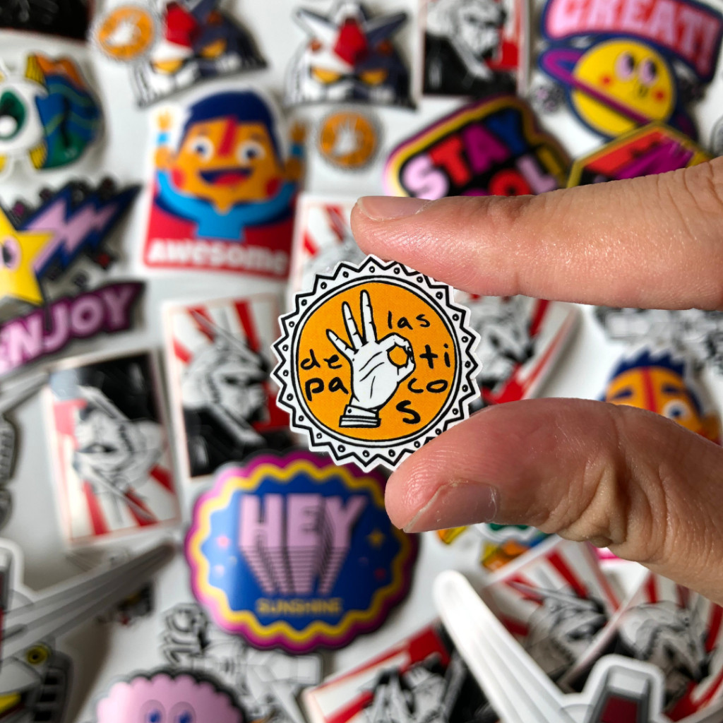 

Print & Cut Sticker Vinyl A3+ / Cetak Stiker Label Kiss Cut / Die Cut