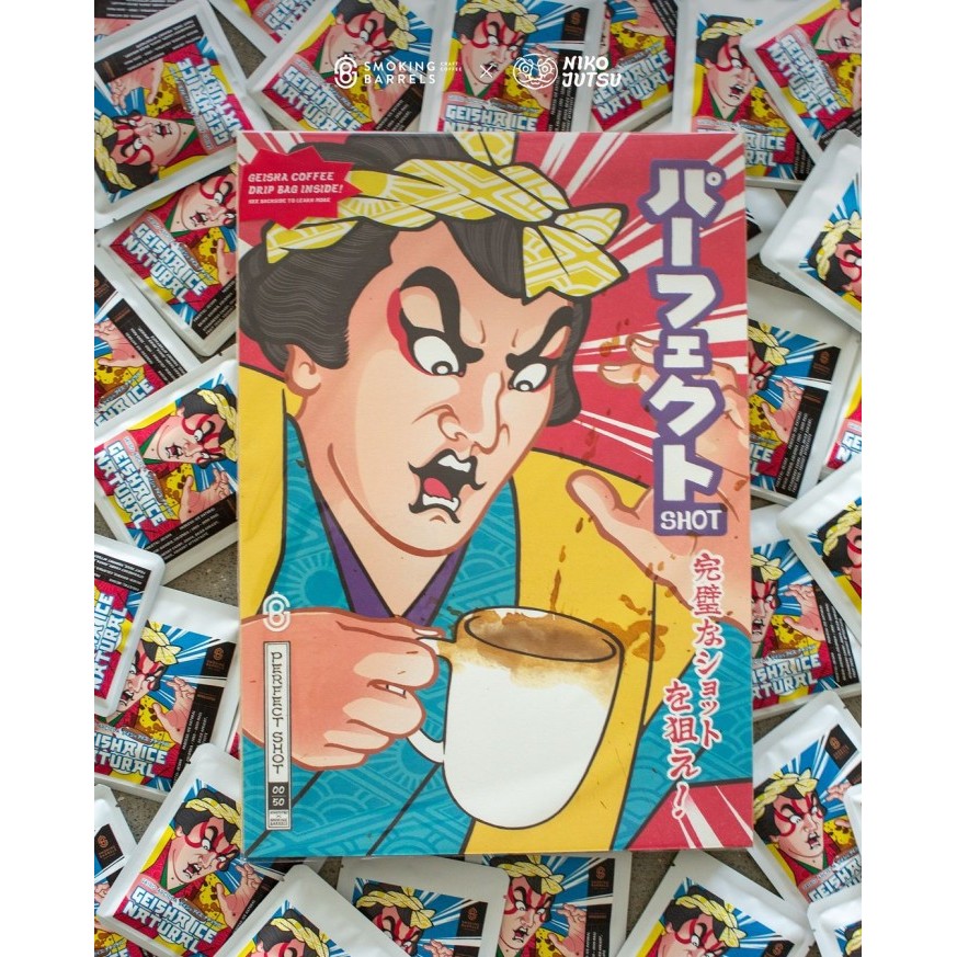 

Perfect Shot! (SB Craft Coffee x Nikojutsu Limited Art Print)