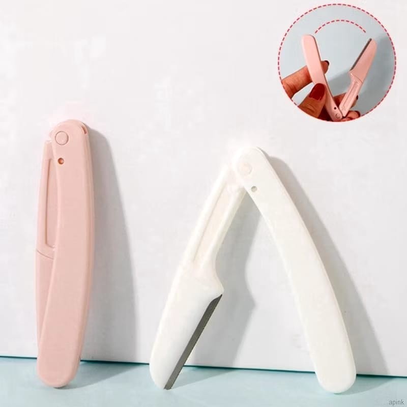 Pisau Cukur Alis Lipat Pencukur Alis Pisau Alis Eyebrow Razor Pencukur Alis Trimmer Alis Eyebrow Tri