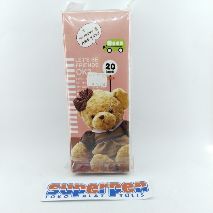 

Dos Grip Teddy Bear / Tempat Pensil