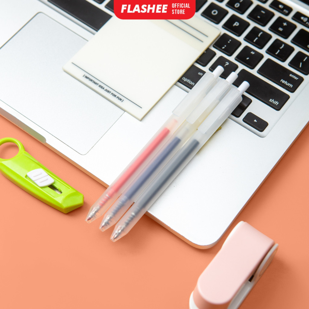 

Flashee PGM Click Pen and Go Basic Pulpen Gel Mekanik 0,05 mm Pulpen Sekolah Pulpen Gel Click Termurah