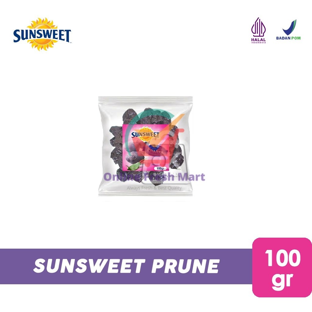 

Sunsweet Prune / Buah Prune Kering (Repack 100gr) - Online Fresh Mart Denpasar