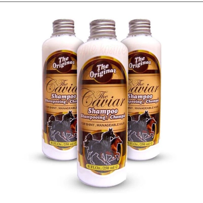 SHAMPO PENUMBUH RAMBUT CAVIAR / SHAMPO KUDA