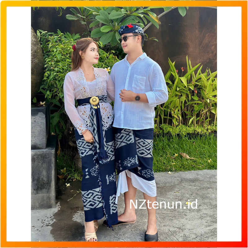 COUPLE BLANKET KAMEN COUPLE BALI SET SAPUT BALI PRIA NZtenun.id