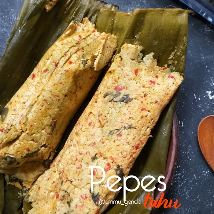 

✨TERLARIS -Pepes tahu isi 2 bungkus