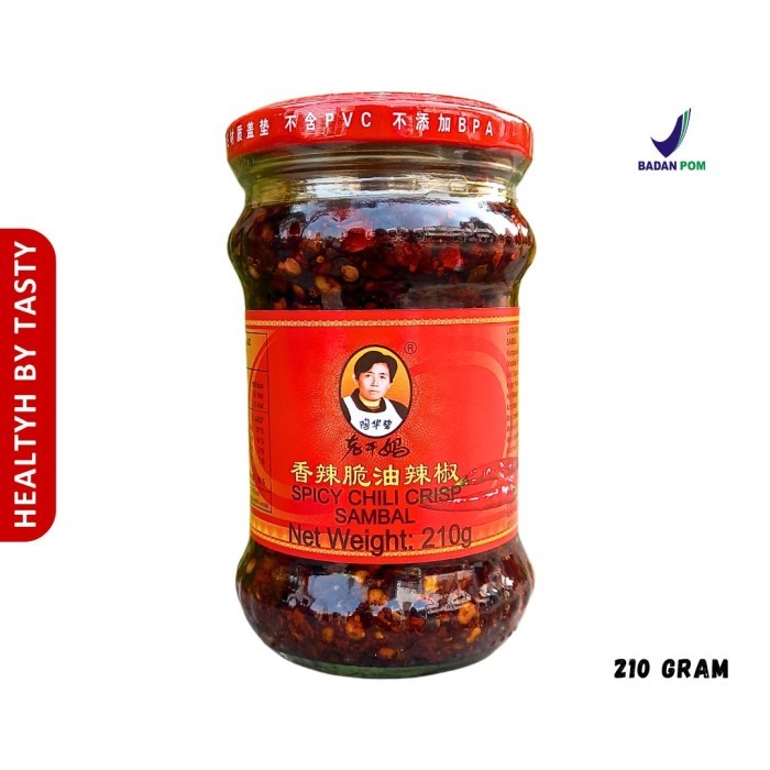 

✨TERLARIS -Lao Gan Ma Spicy Chili Crispy Sambel 210 g