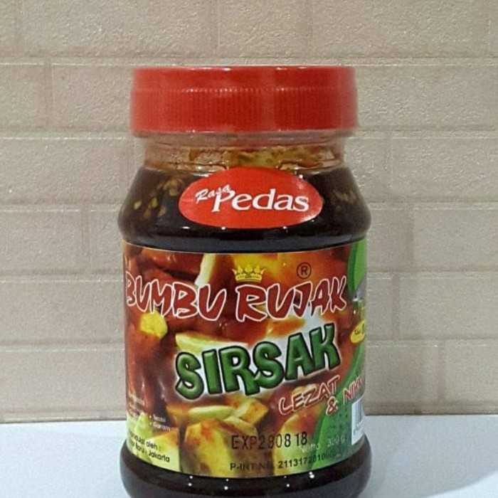 

✨TERLARIS -Bumbu Rujak Sirsak Cap Jurung Khas Binjai - Pedas