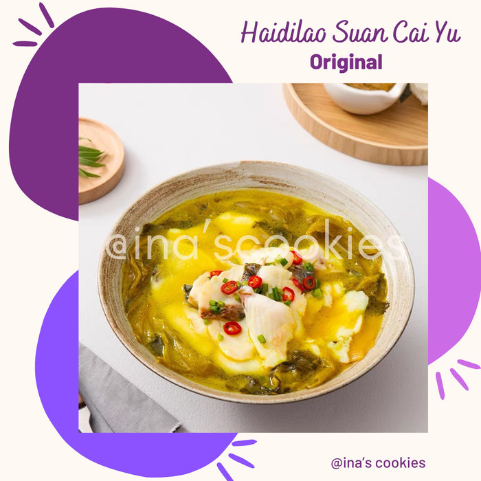 

✨TERLARIS -Haidilao Suan Cai Yu Hot Pot Ikan Sayur Asin Hai Di Lao Suki Shabu -