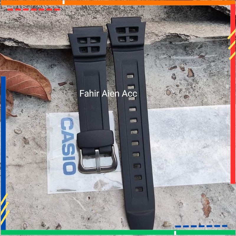 TALI JAM CASIO AQS800W AQ S800 RUBBER STRAP AQ-S800W