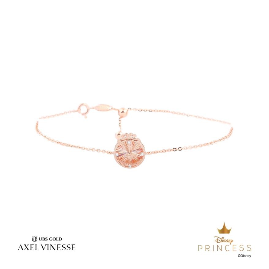 UBS Gelang Emas Disney Princess Cinderella - Kgy0093 - 17K