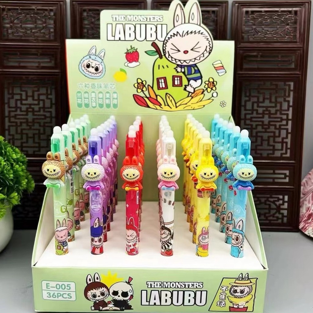 

(1pcs) Pulpen Cetek Premium Pena Hapus Motif Sanrio Labubu Viral Lisa Blackpink - OS0467