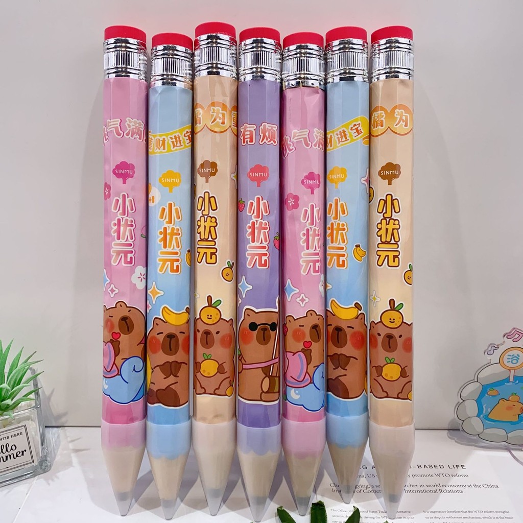

Pensil Kartun Besar/ Pensil Jumbo Kreatif Pensil Besar Baru Kartun Lucu Pensil