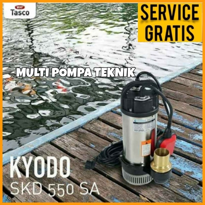 Pompa Celup KYODO SKD-550SA Otomatis Pompa Air Mesin Pompa Air Kyodo
