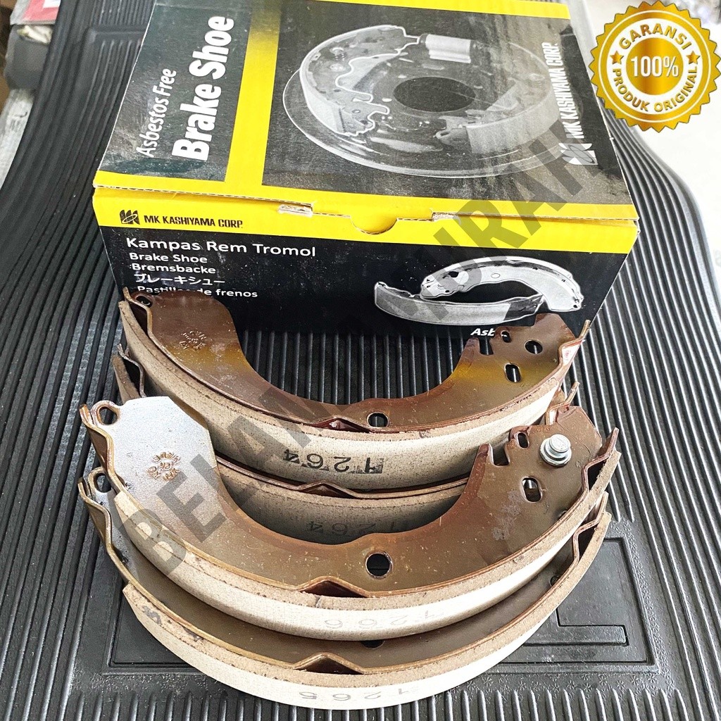 Brake Shoe / Kampas Rem Belakang New Avanza Xenia, Livina, Juke, Raize, Rocky, Xpander Asli 100% MK 