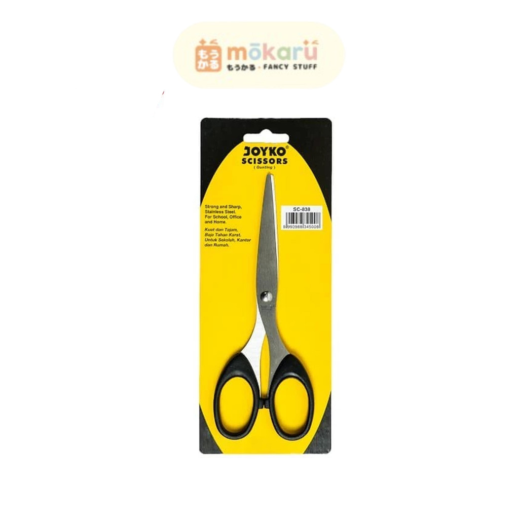 

Joyko Gunting Kertas Sedang SC-838 Bahan Stainless