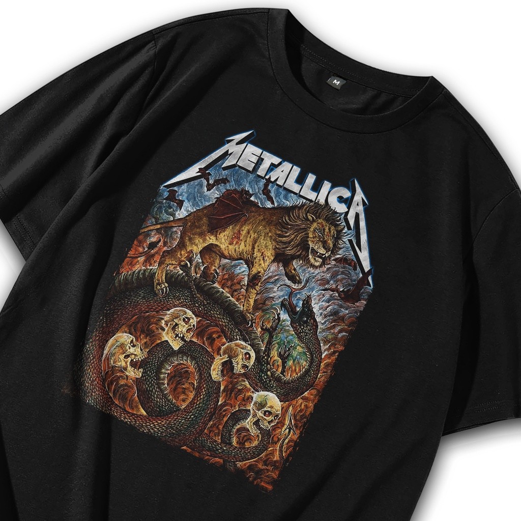 Kaos Metalica Original / Kaos Metalica / Baju Metalica / Kaos Metallica / T shirt Metalica / Metalic