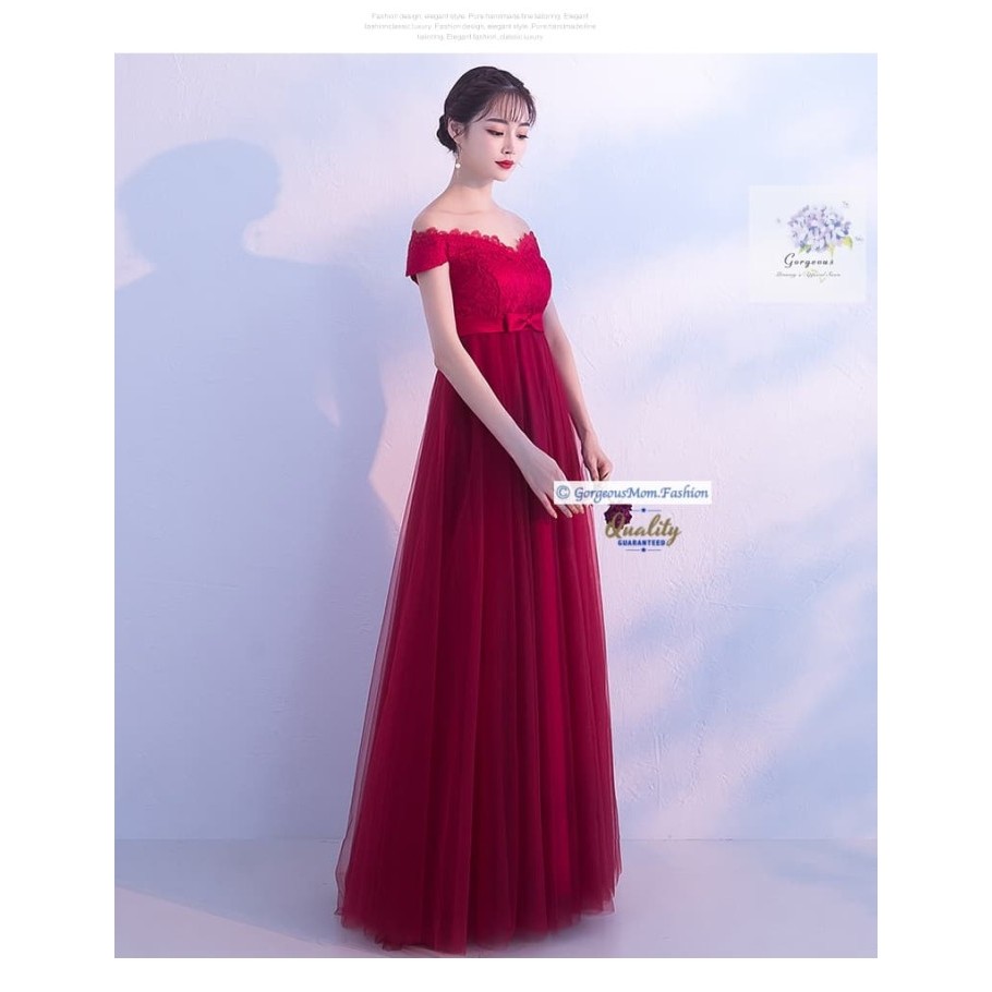 ✨READY✨ -Baju Pesta Hamil / Dress Pesta Hamil / Dress Hamil MOM 11-1123