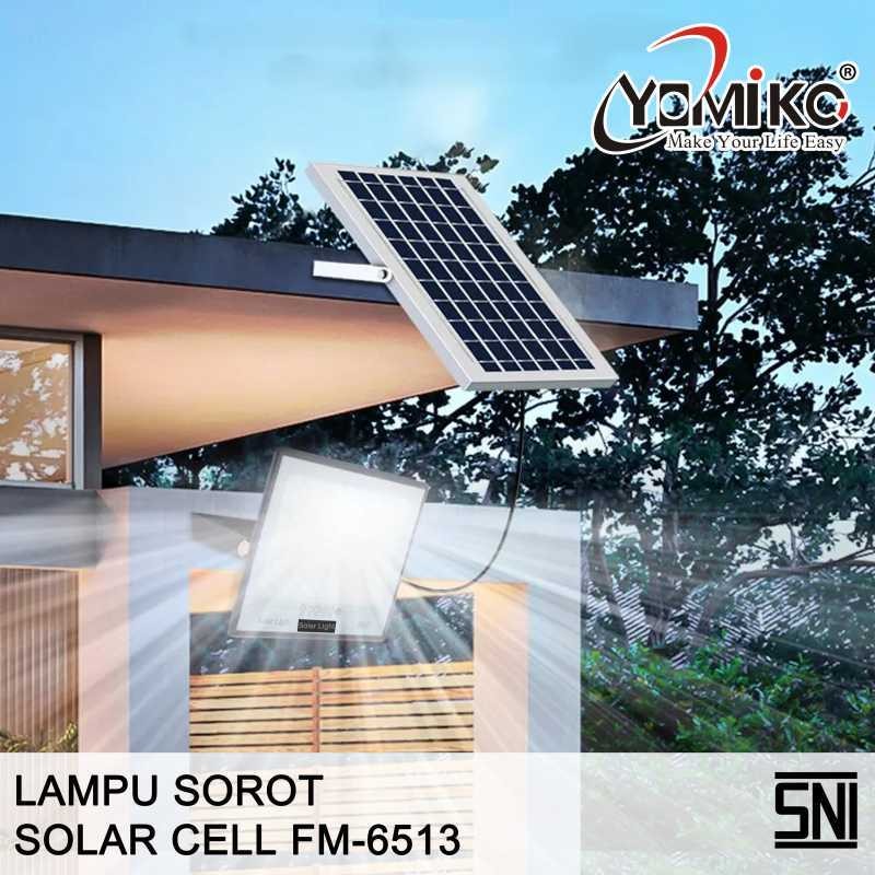 Yomiko Lampu Sorot Solar Cell / Lampu Sorot Tenaga Surya