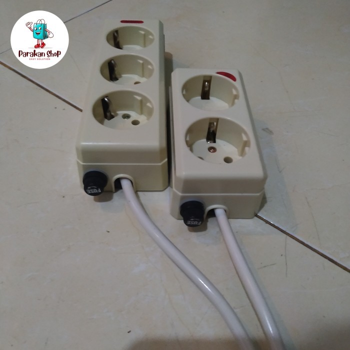 stop kontak surge protection arrester anti petir - 2 lubang