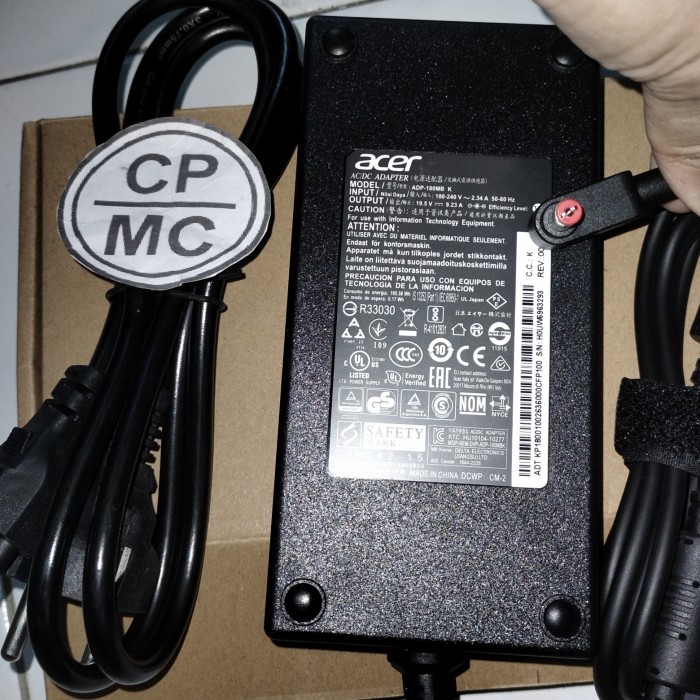 adaptor charger Acer 19,5v 9,23a