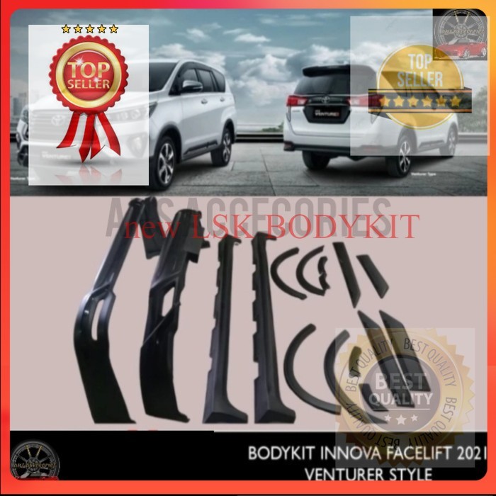 BODYKIT INNOVA VENTURER 2022- duraflex only 2023 2024 VENTURER