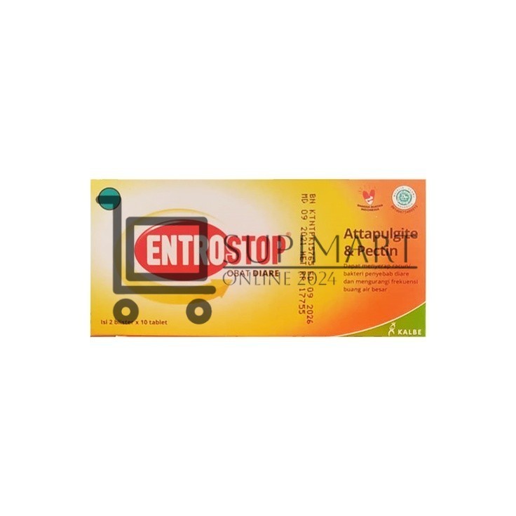 Entrostop Tablet Obat Diare / Entrostop Tablet 1 Strip @10 Tablet