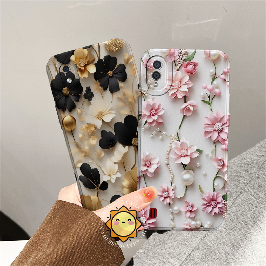 Case Pro Camera Samsung A01 / A01 Core Silikon Karakter Pelindung Pro Camera