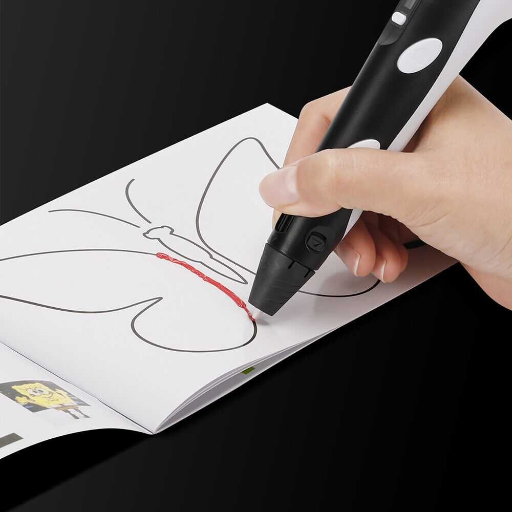 

Automarket - ETIGREE Pulpen 3D Anak Printing Magic Drawing Filament EU Plug - P62-2