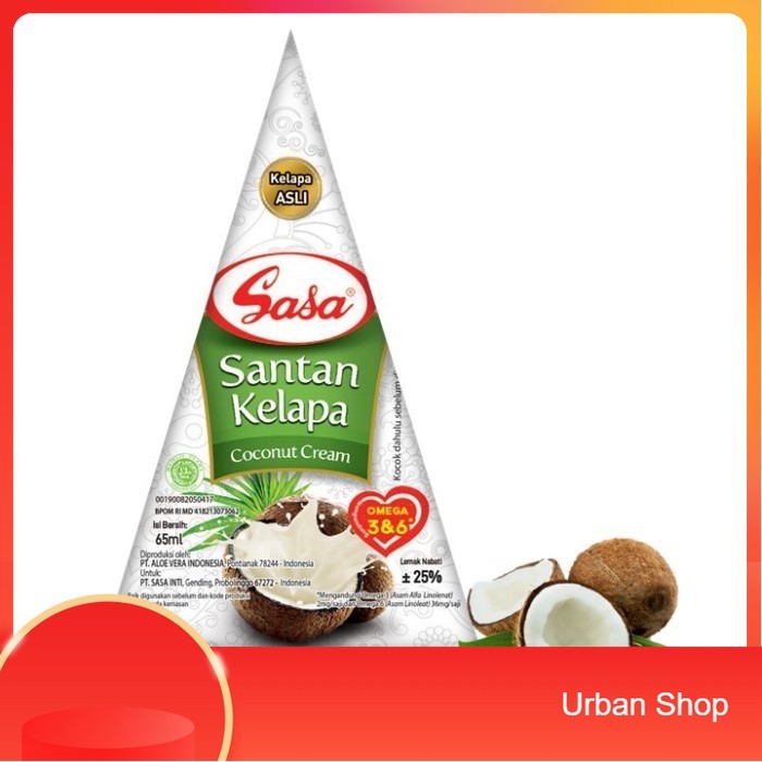 

SASA SANTAN CAIR 65ml / Santan Cair