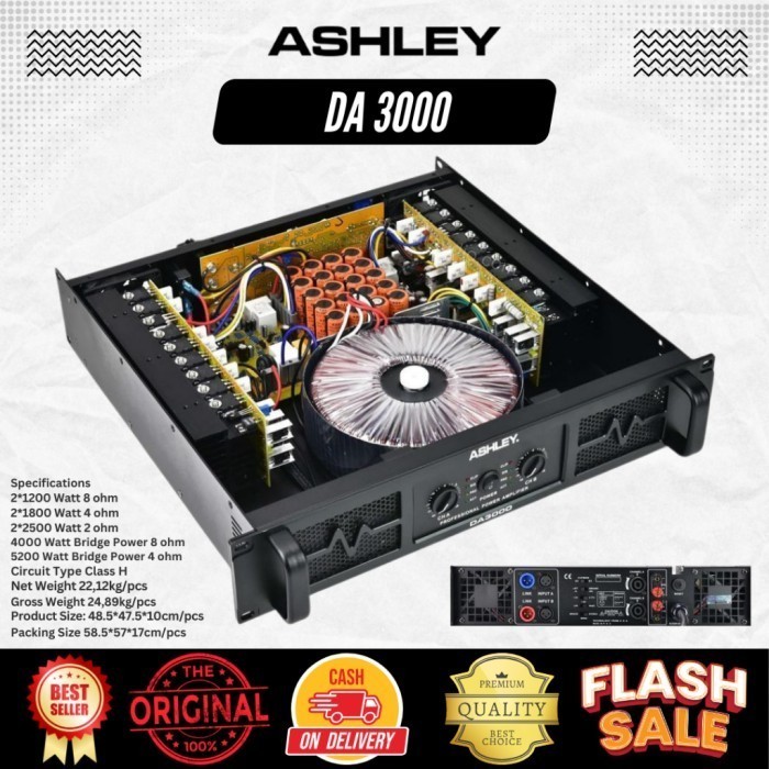 Power Amplifier Ashley DA 3000
