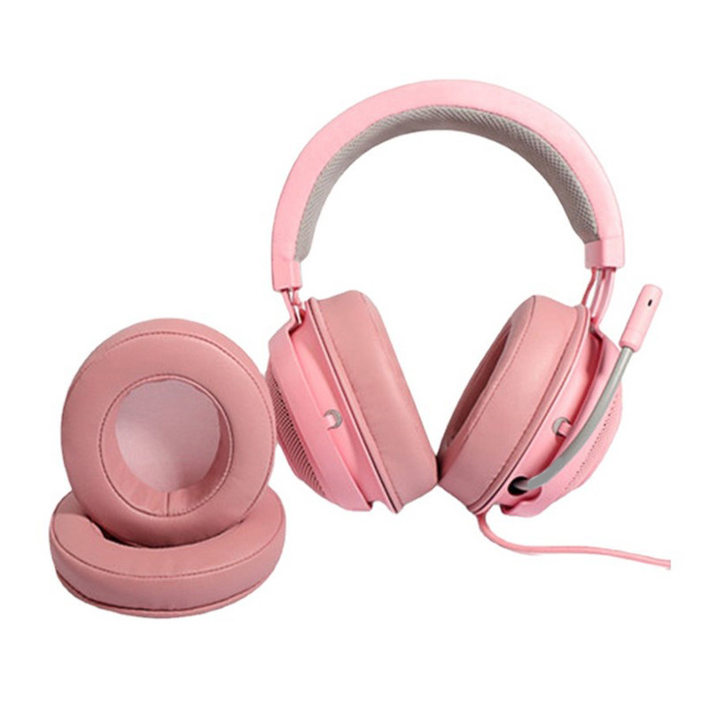 

Replacement Potein Slica Gel Sheepskin Ear Pads For Razer Kraken Kitty Edition / Ultimate / Quartz / Te / NARI Headphones