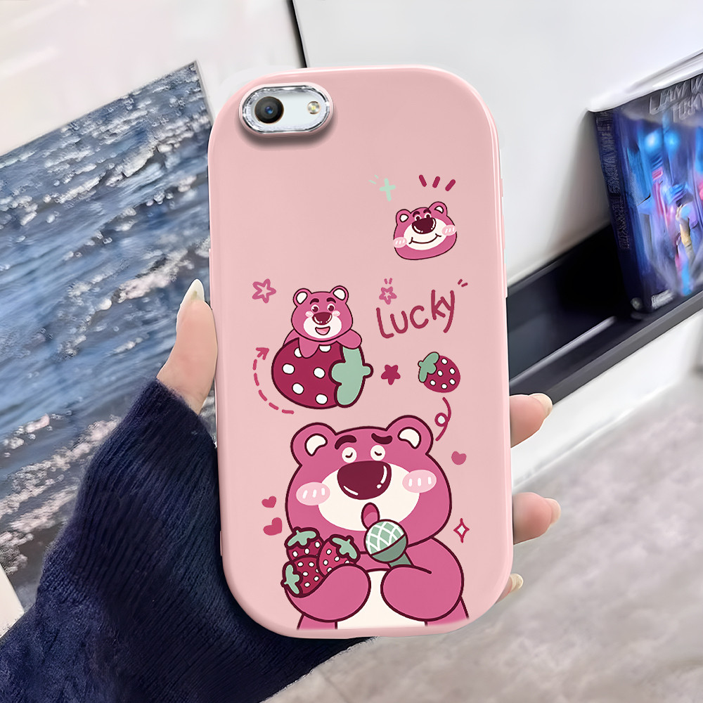 Casing Hp Untuk OPPO F1S A59 A59S Lokal Stock Phone Case Softcase Kesing Cassing Soft Sofcase Bear 0