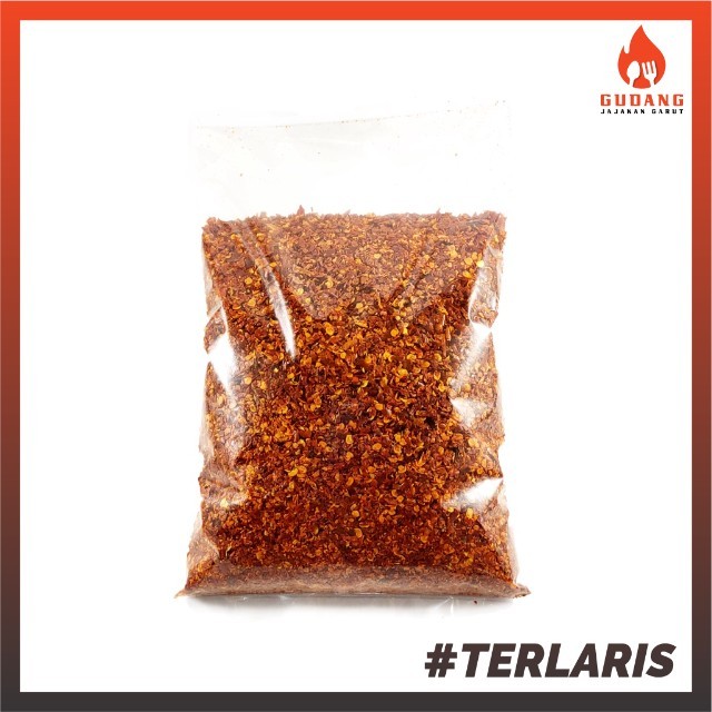 

1 Kg Cabai Bubuk Kasar Super Pedas