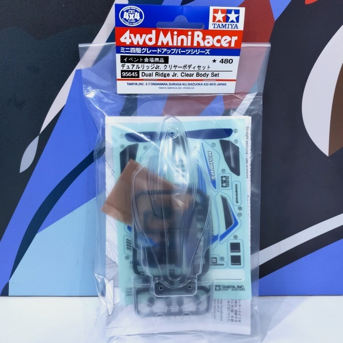 Tamiya 95645 Dual Ridge Jr. Clear Body Set