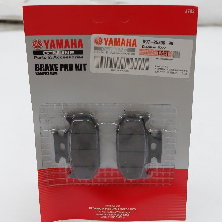 Kampas Rem Belakang Yamaha R15 & VIXION R B97 motor