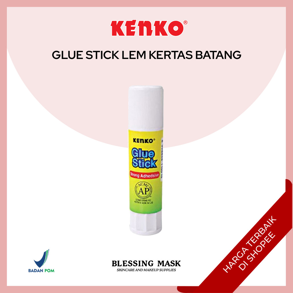 

KENKO Glue Stick Lem Kertas Batang Kenko 8 gr & 15 gr | ATK Blessingmask