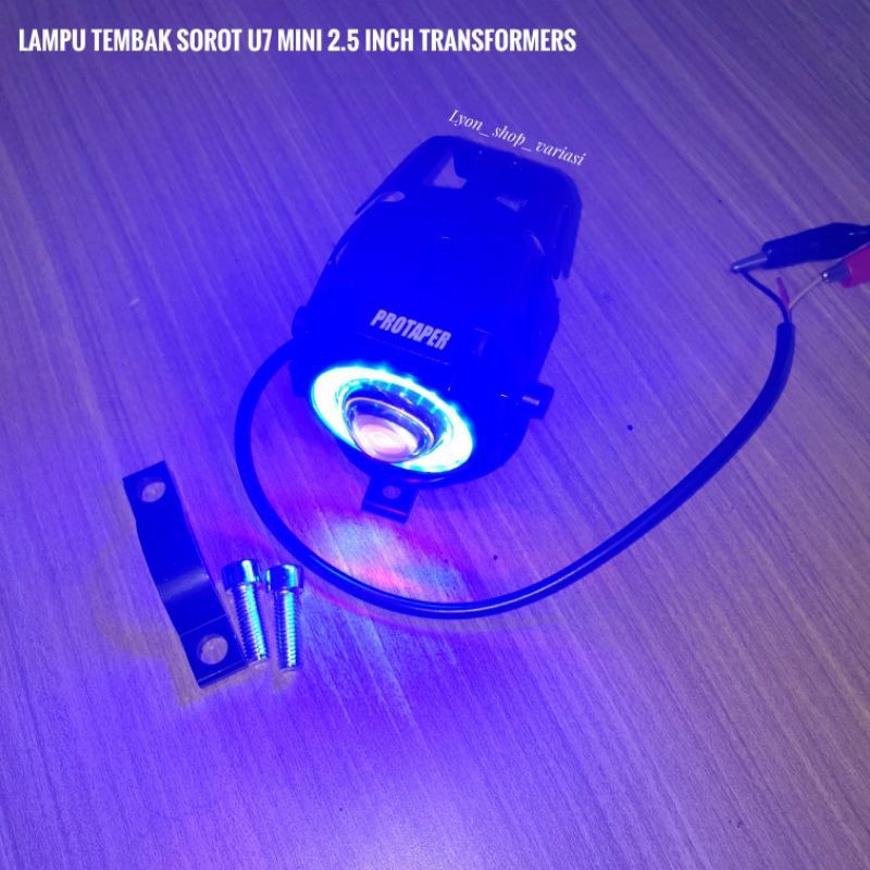 Lampu Tembak Sorot Led U7 Mini Transformer